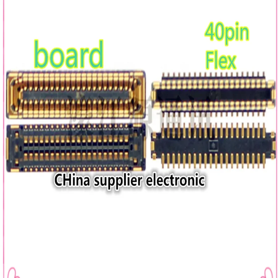 10-50Pcs/Lot For Huawei mate60 60Pro display seat motherboard cable Flex connector 40pin