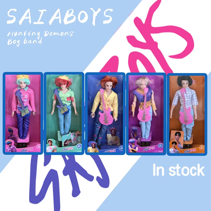 2025 شيطان ساغا أنيمي Poseable الشكل 11 المفاصل K-POP الصبي الفرقة تحصيل هدية لعطلة عيد الميلاد عيد ميلاد