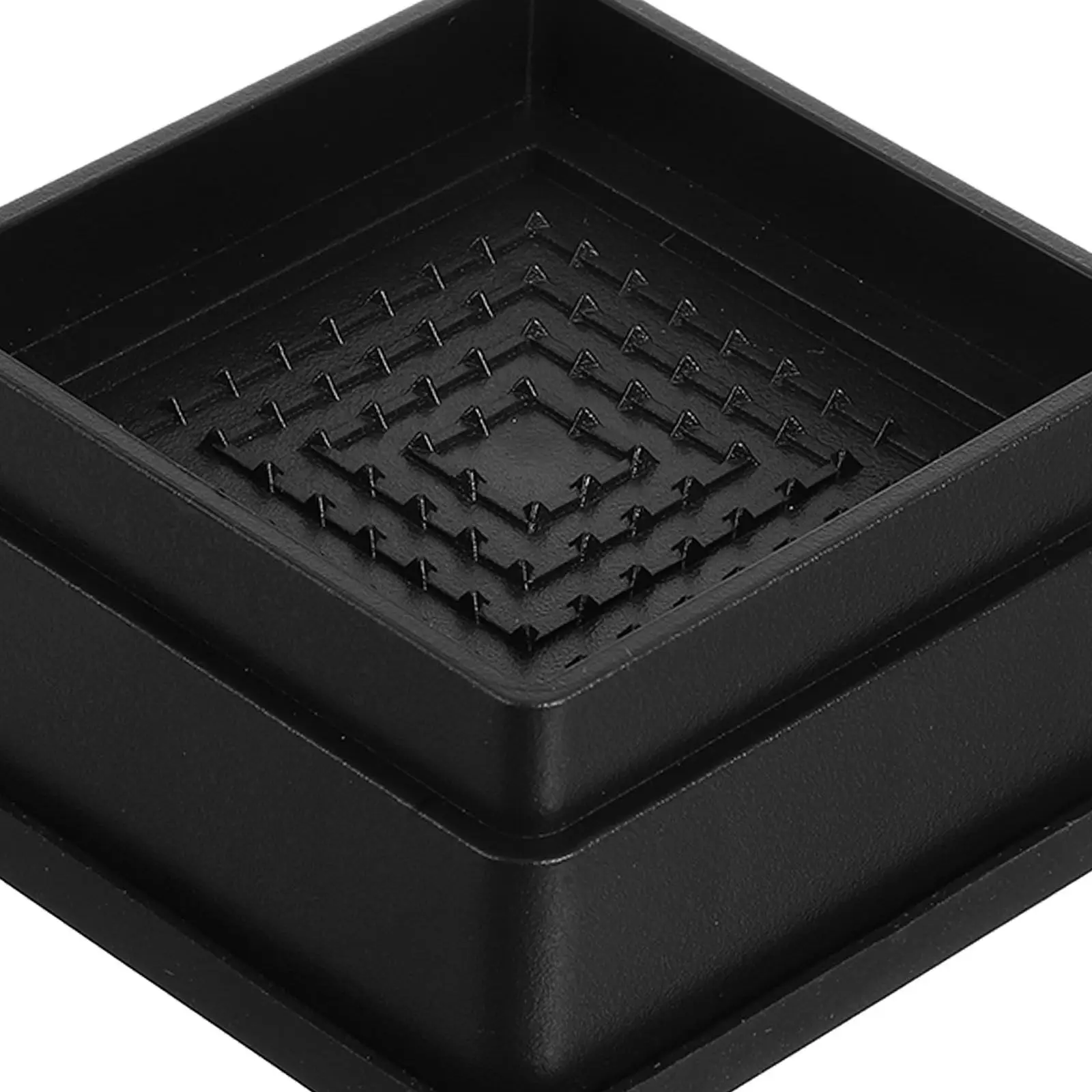 4Pcs Rubber Stackable Furniture Risers 1 Inch Sofa Riser Chair Height Extender Table Leg Risers Dorm Friendly Lift