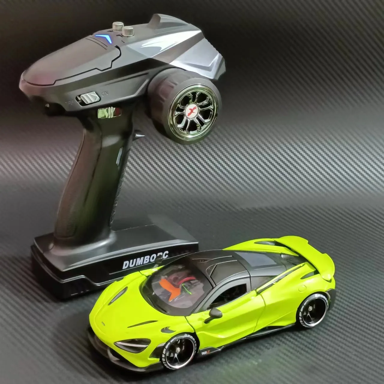 FATJAY 1/24 Scale 4WD Electric RC Drift Remote - Control Racing Car, MINI - Q8 Mini - Z Model Racing Car with Gyroscope