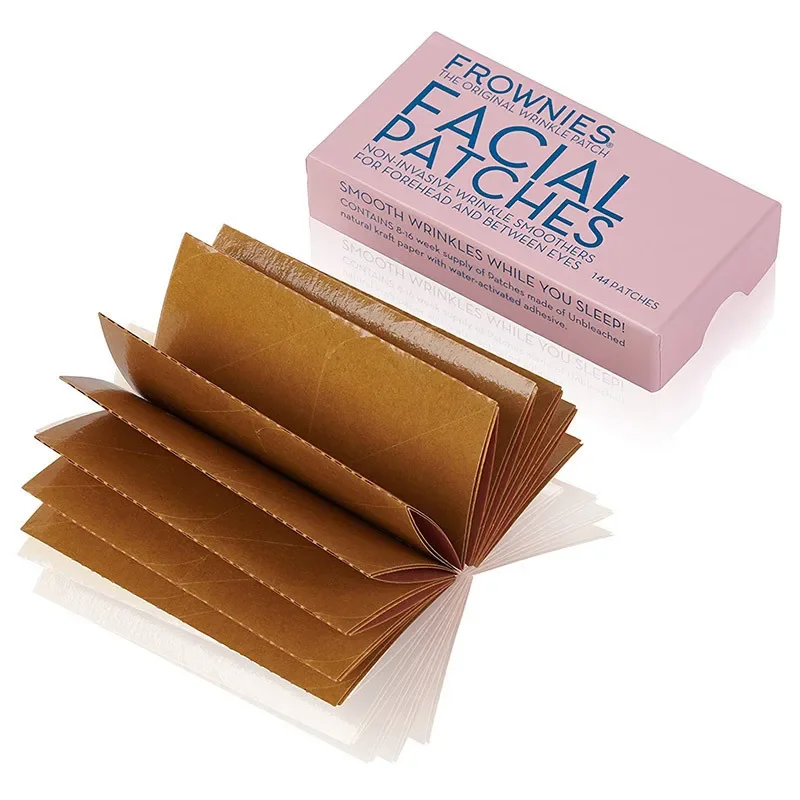 Parches de cinta de estiramiento Facial para mujer, pegatina antiarrugas, antienvejecimiento, para la frente, 144