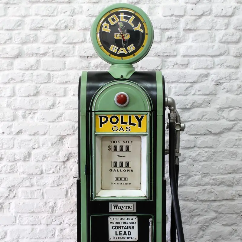 Full size 1.5m high 1938 GREEN GASOLINE-WAYNE 60   1:1-SCALE