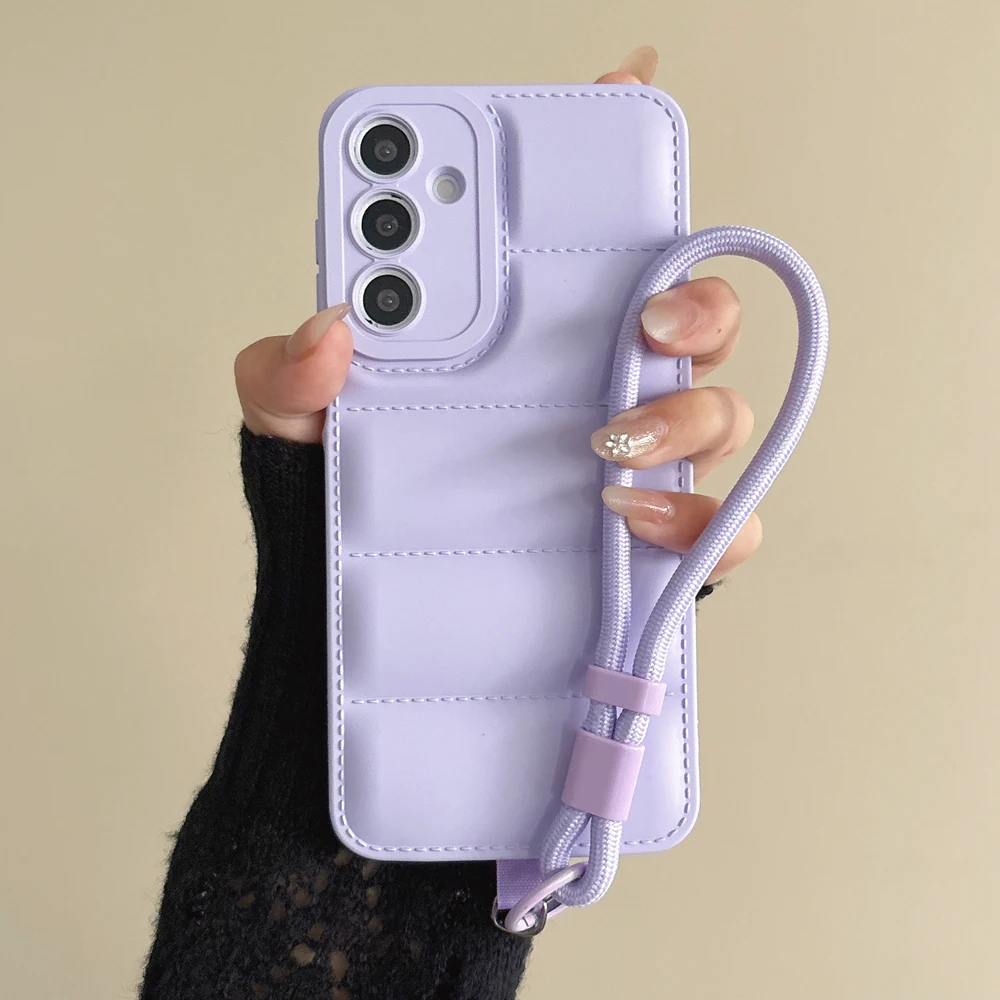 Fashion Candy Color TPU Jacket Design Case for Samsung Galaxy A18 A08 A17 A07 A56 A36 A26 A16 A06 A55/35/15/05s Shockproof Cover