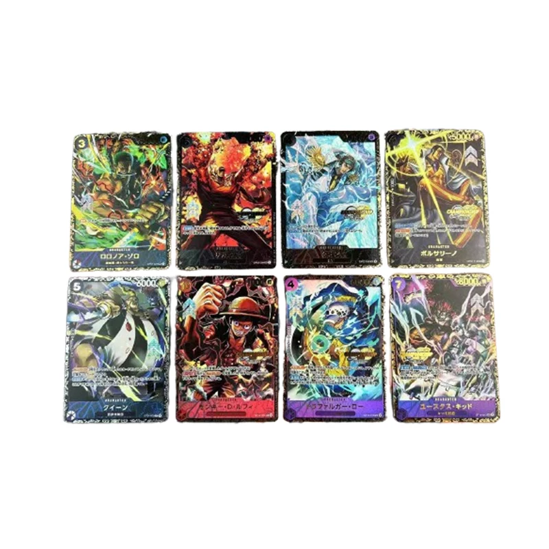 Ein stück affe d luffy roronoa zoro diy xtreme japanische version englische version sammlung karte spielzeug weihnachts geburtstags geschenk