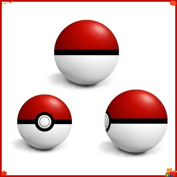 2026 6cm Pokémon Poké Ball Stressabbau-Ball Spaßiges Haustier-Spielzeug Quetschbarer Hunde-Fitnessball Katzen- und Hundespielball Runder Ball Spielzeug Geschenk