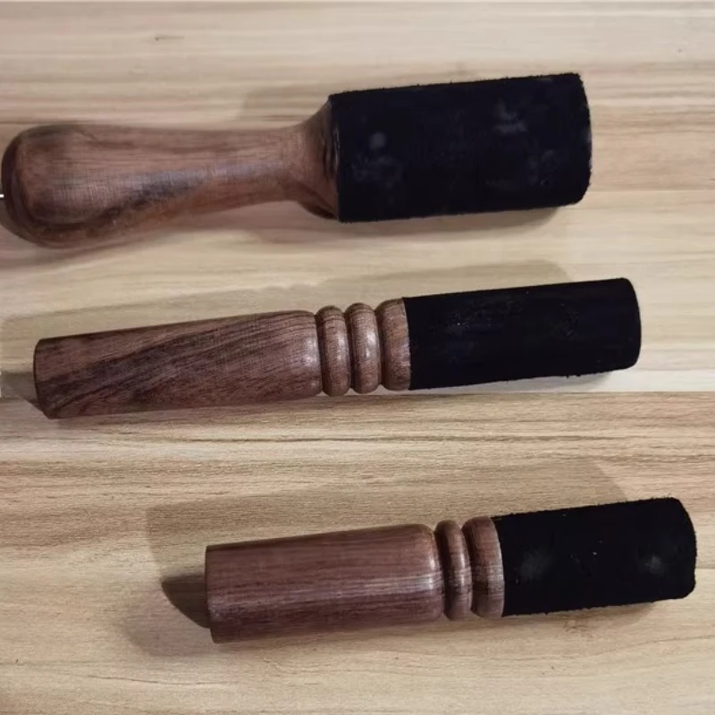 Sandelholz Klangschale Stick Meditation Sound Heilung Schüssel Stick Entspannung Schalen Sticks Tragbare Percussion Instrumente Teile