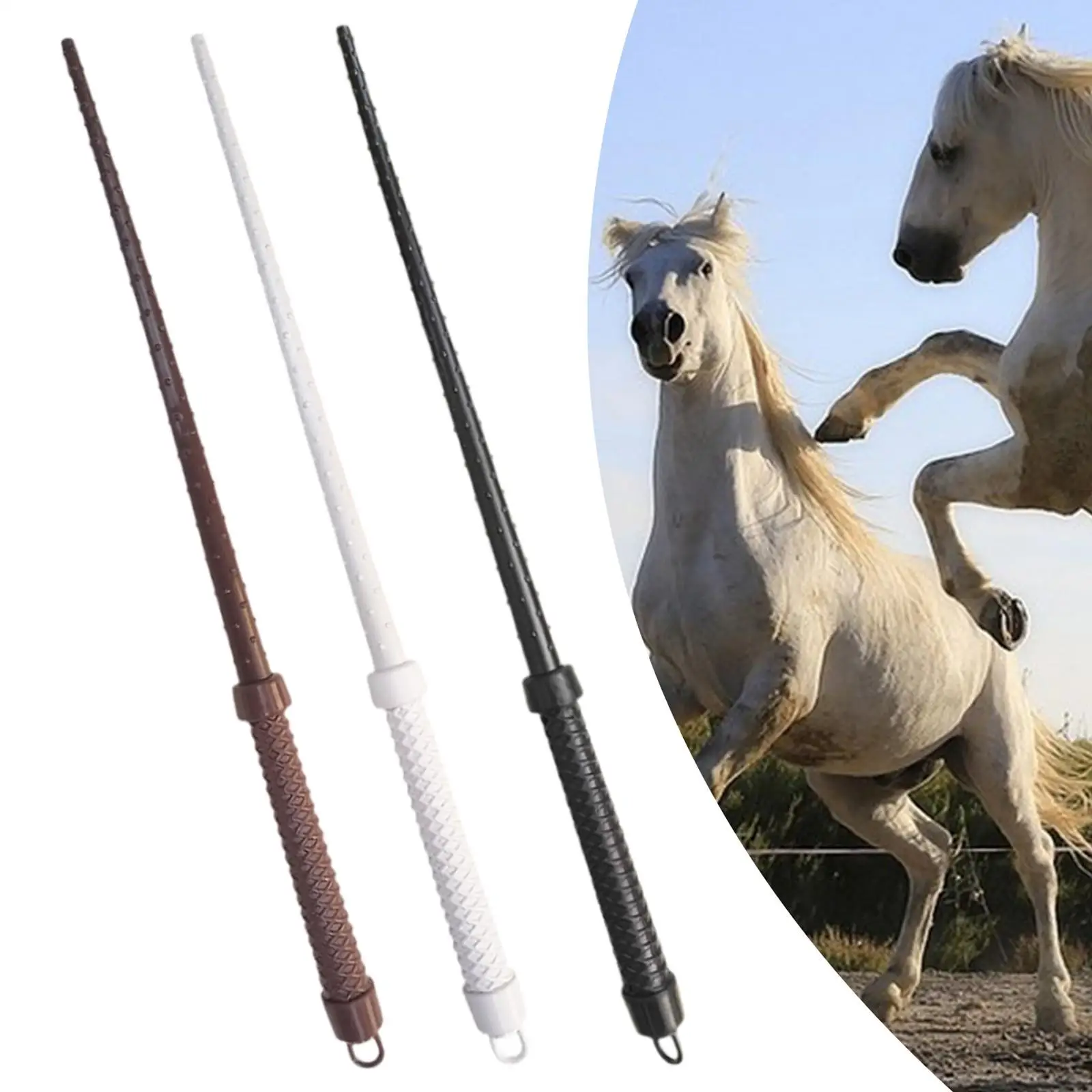 Horse Riding Crop 23 inch Professionals Solid Versatile Riding Competition whips for Pony Horse Riders Outdoors Equestrianism