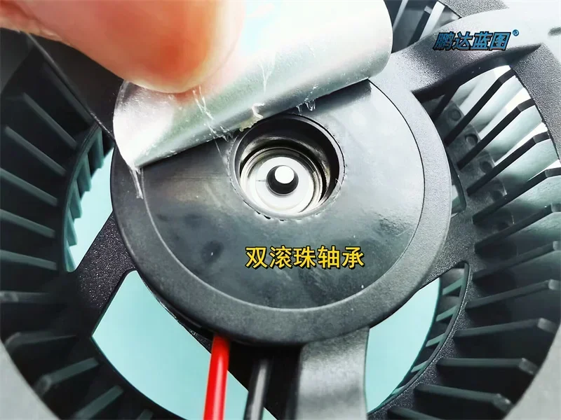 

aa Новый универсальный турбинный вентилятор 8030, двухшаровой проектор, 8 см, DFM8030B, 12 В, вентилятор с рассеиванием тепла