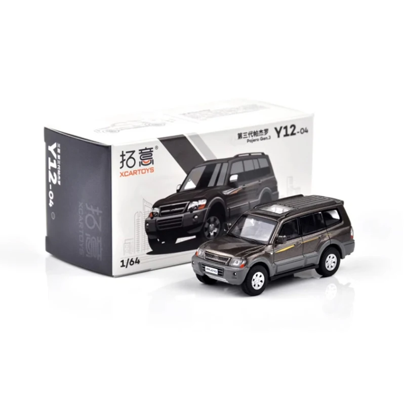 XCARTOYS Diecast 1:64 Scale Third Generation Pajero Alloy Car Model Finished Product Simulation Toy Static Model Display