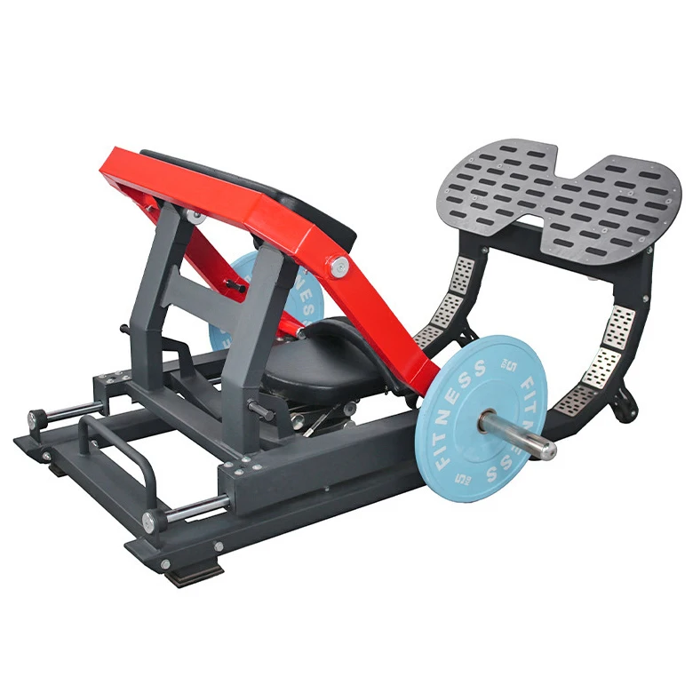 forCustom Color Professional Gym Equipment Fitness Plate Loaded Glute Builder Trainer Hip Thrust Machine