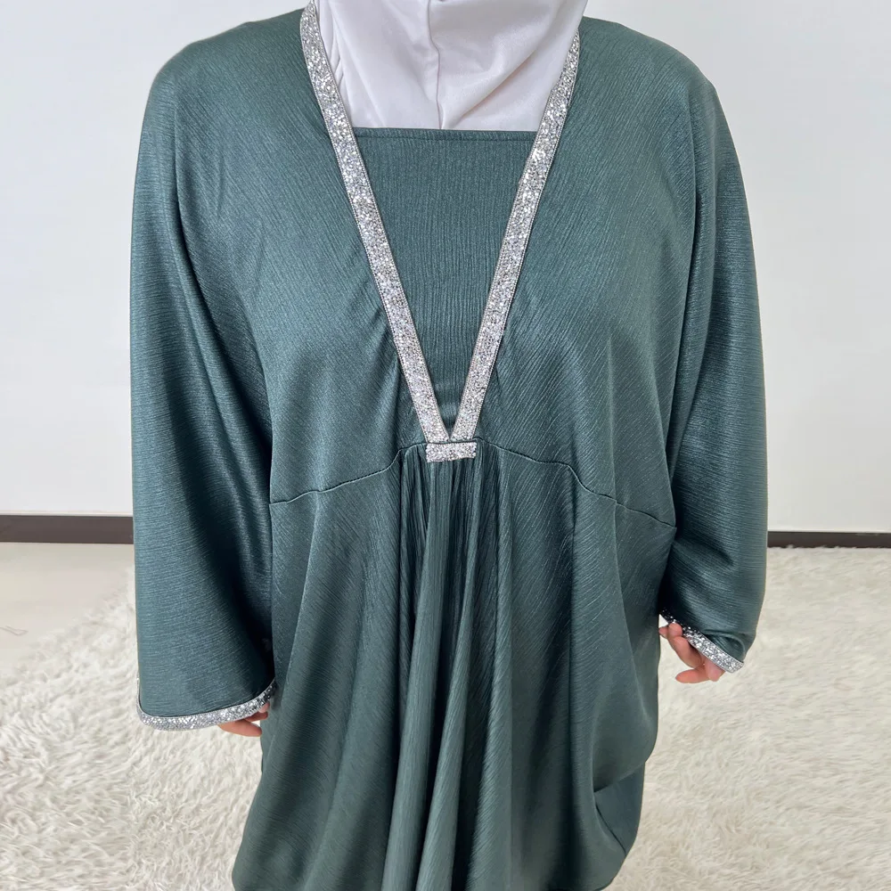 

Eid Party Dresses for Women Morocco Kaftan Dubai Abaya Loose Boubou Robe Kebaya Caftan Djellaba Femme Islam Jalabiya Dubai Abaya
