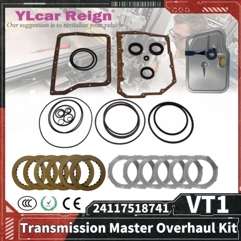 

VT1 CVT Automatic Transmission Master Overhaul Repair Kit Friction Plates Oil Filter For Mini Cooper Car Accessories Auto Parts