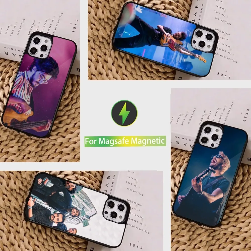 

M-Morat B-Band Phone Case For iPhone 16,15,14,13,12,11,Pro,Max,Plus,Mini, Magsafe,Magnetic Wireless Charging Case