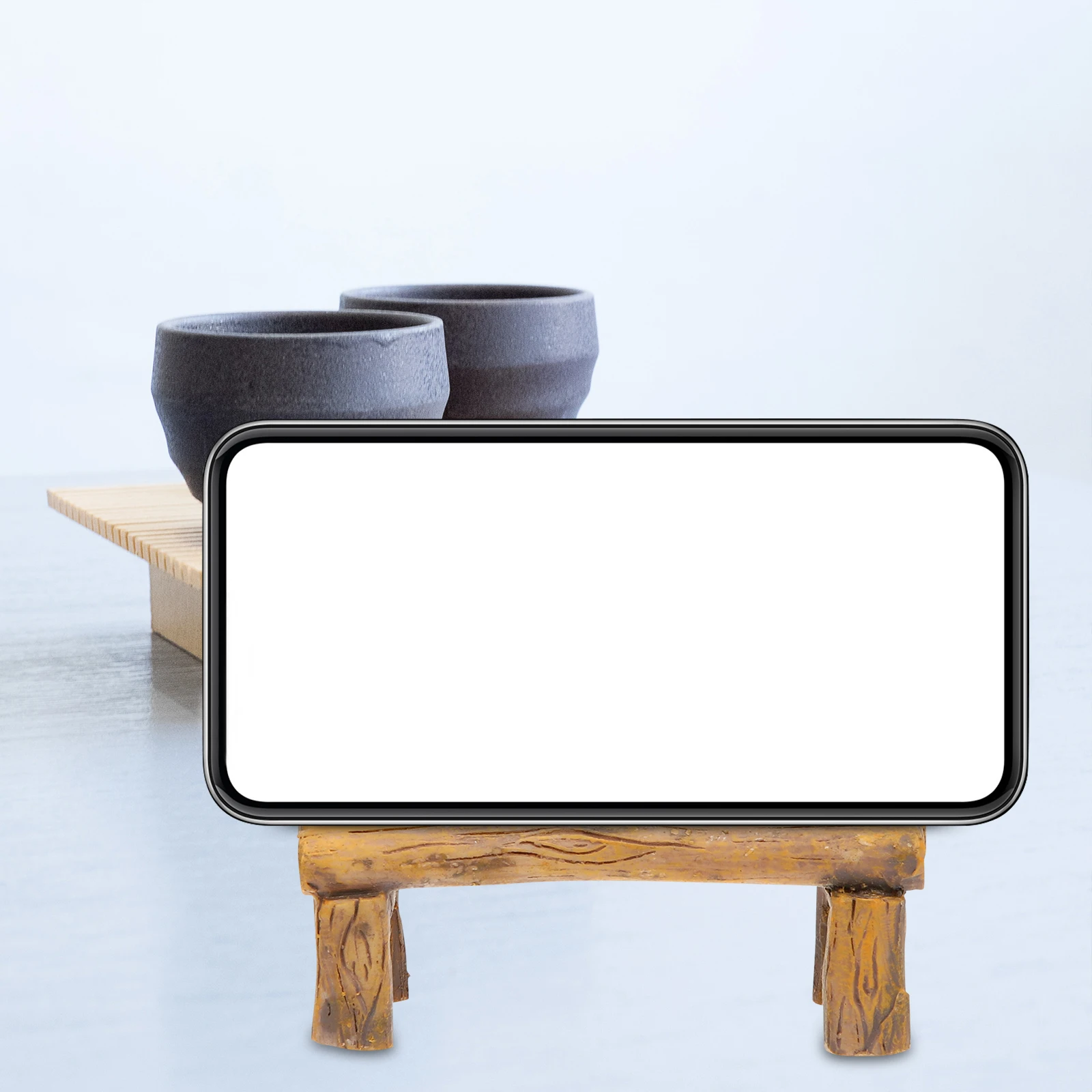 

1pcs Mini Chair With Backrest Lightweight For Bonsai Garden Fairy Village Decoration Phone Stand Kids Gift Miniature Ornament