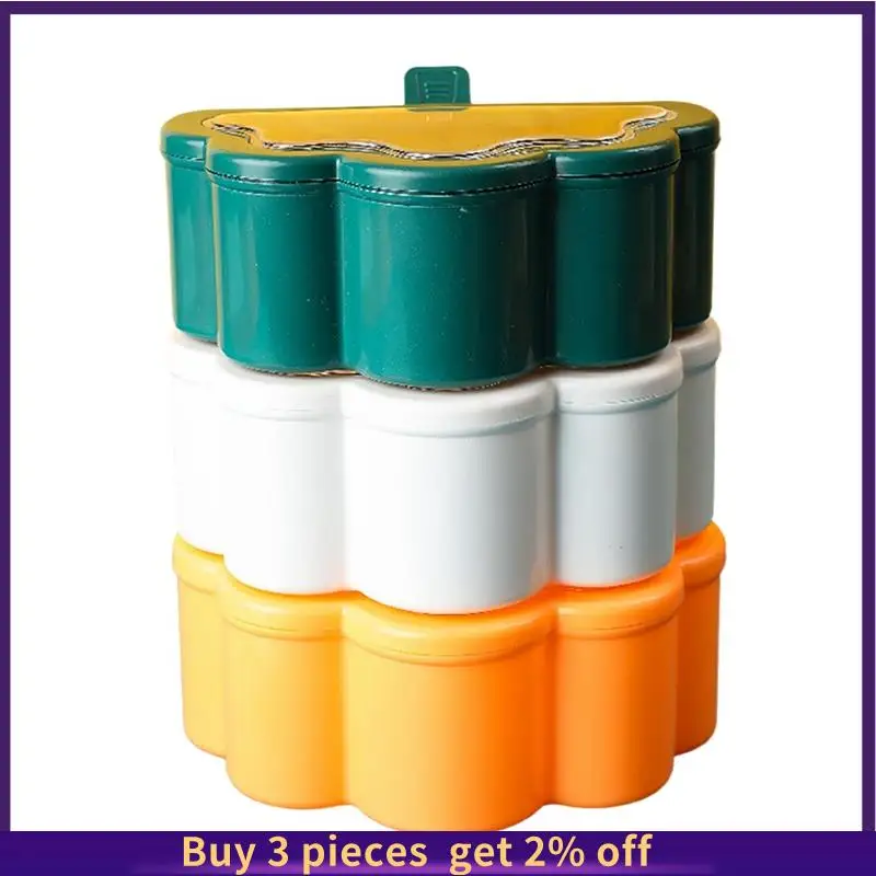 

COME Multi-Grid Seasoning Box Pepper Sugar Salt Spice Storage Jar Gadget Kitchen Accessories Seasoning Container