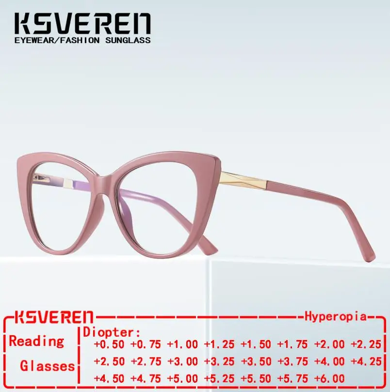 

Fashion Comfortable Cat Eye Glasses Vintage UltraLight TR90 Eyeglasses Sexy Optical Prescription Eyewear Frame For Women