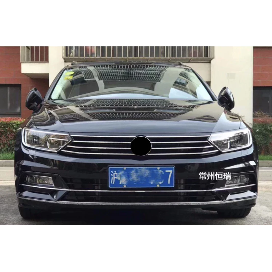 Front Side Fog Light Grill Fog Lamp Cover For VW Passat B8 Rline Bumper Accessory 2016 2017 2018 - view 5