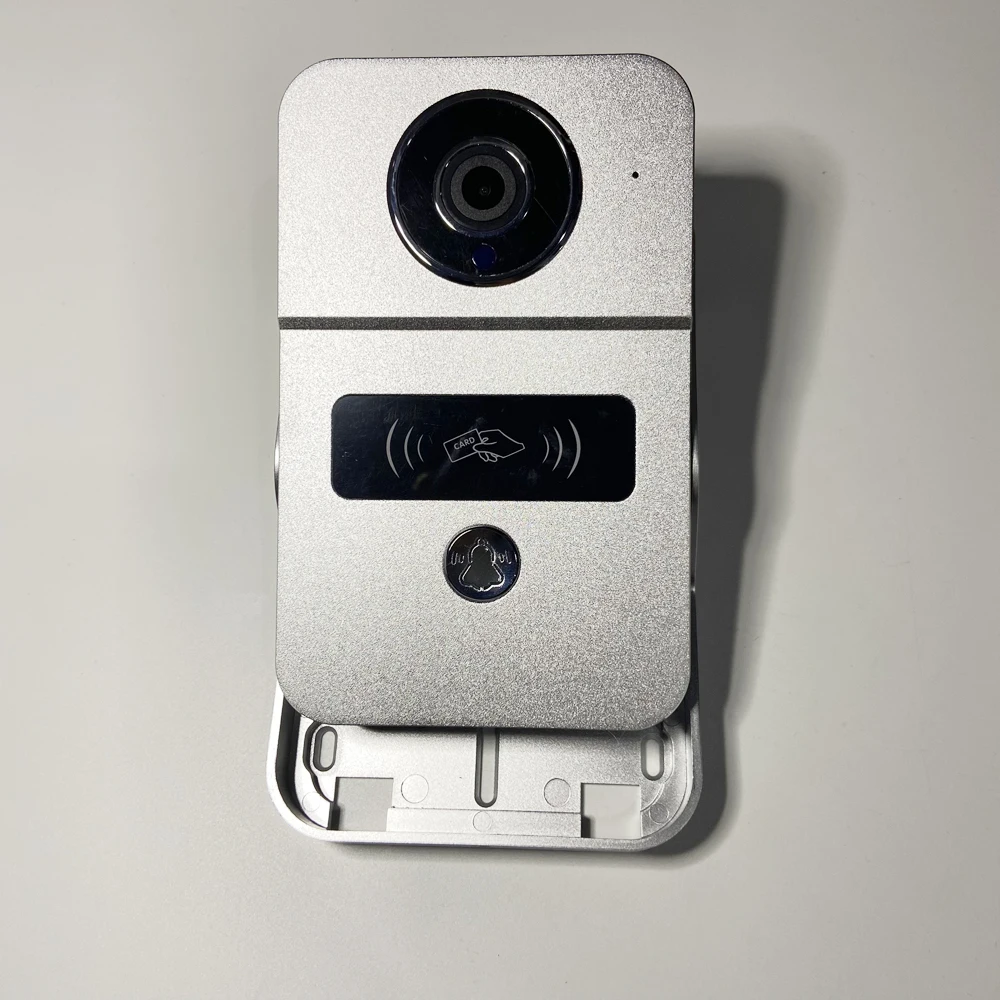 1 Juego de videoportero inalámbrico WiFi 2,4G, sistema de intercomunicación 1 a 1, Control por aplicación Tuya Smart Life, pantalla analógica Digital de 7/10 pulgadas