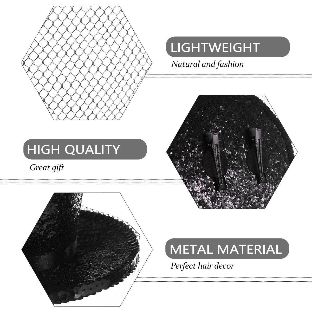 

One Size Vintage Veil Headband Retro Hat Hair Hoop for Women Party Headdress Performance Stage Cosplay Wedding Accessory