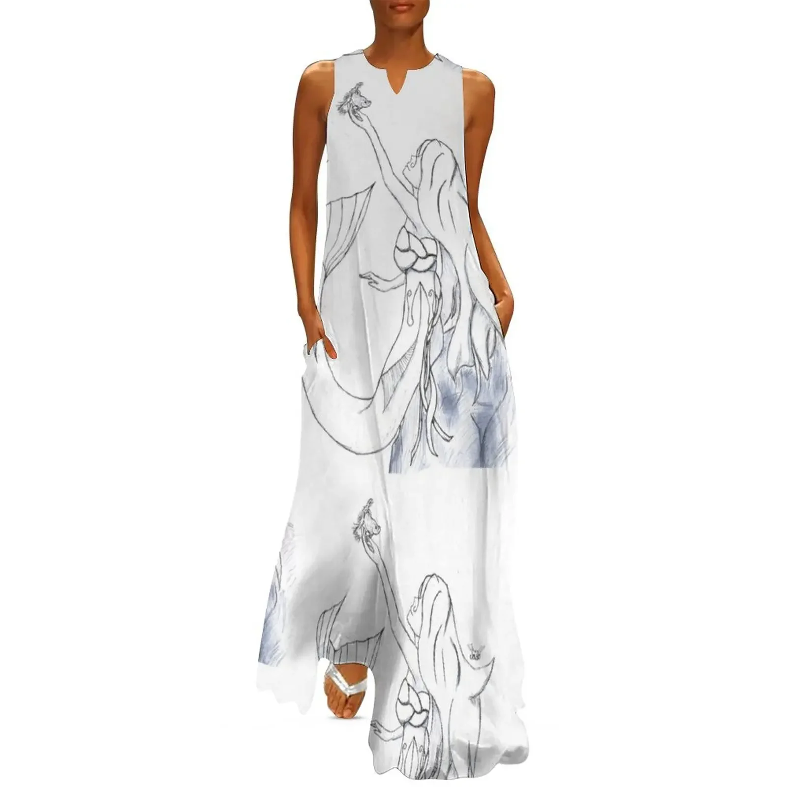 

Suspended Long Dress wedding dresses for parties Dress for girls Dress