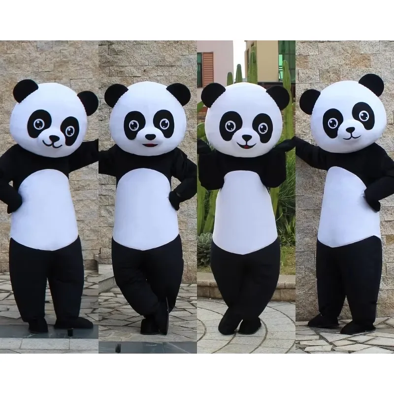 

Giant Panda Cartoon Mascot Costume Advertising Ceremony Fancy Dress Party Animal Carnival Perform Pr