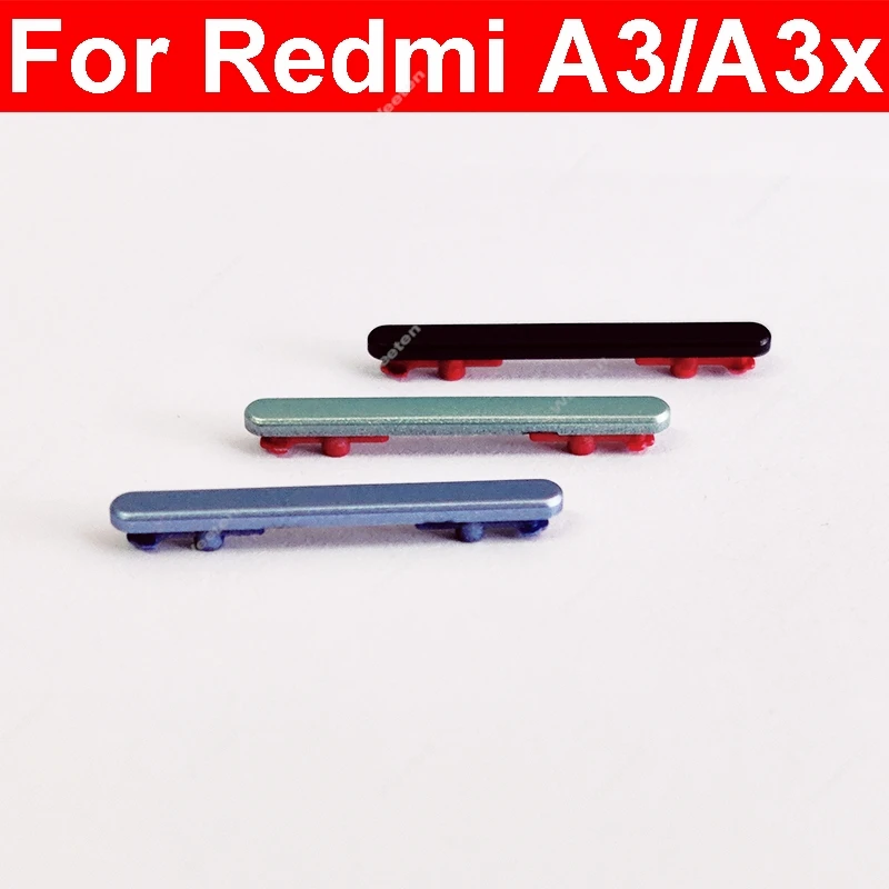 

Кнопки громкости для Xiaomi Redmi A3 A3X, кнопки вкл/выкл, громкость звука, маленькие боковые клавиши, запасные части для ремонта