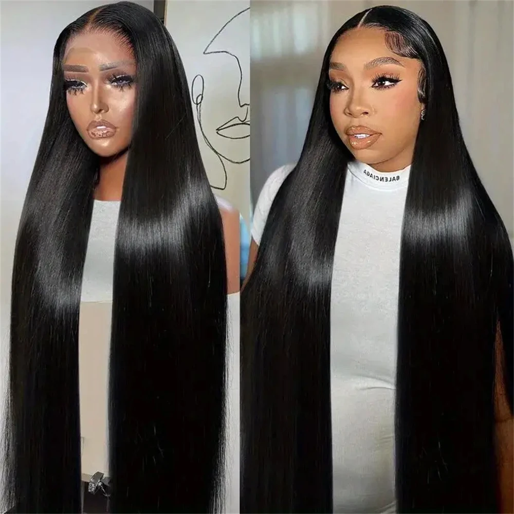 Straight Hair Glueless Wig Human Hair Ready to Wear 200 Density 13x4 13x6 Hd Lace Fashion Wigs Funky Girl For Black Woman