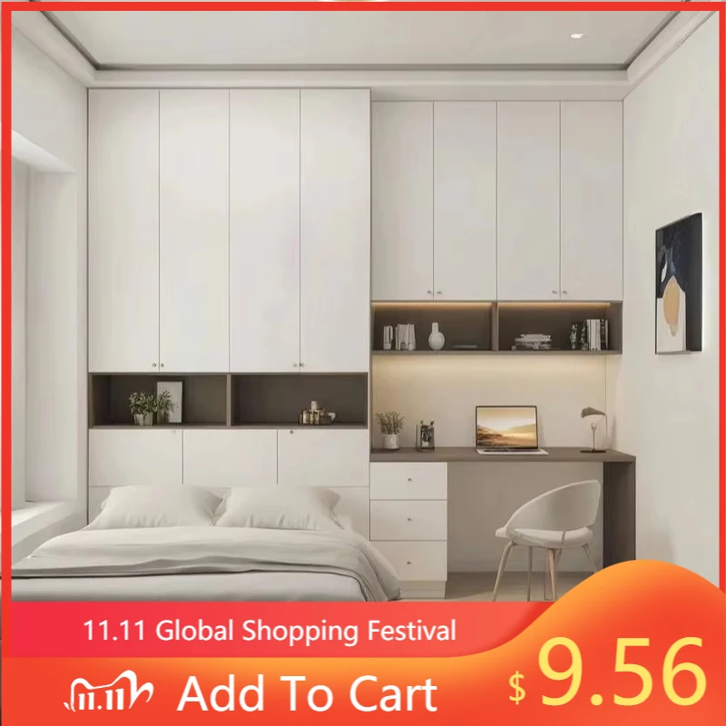 

Manufacturer Kids Beds Under Children's Elevated Loft Bed With Desk Wardrobe and Down Bunk Beds