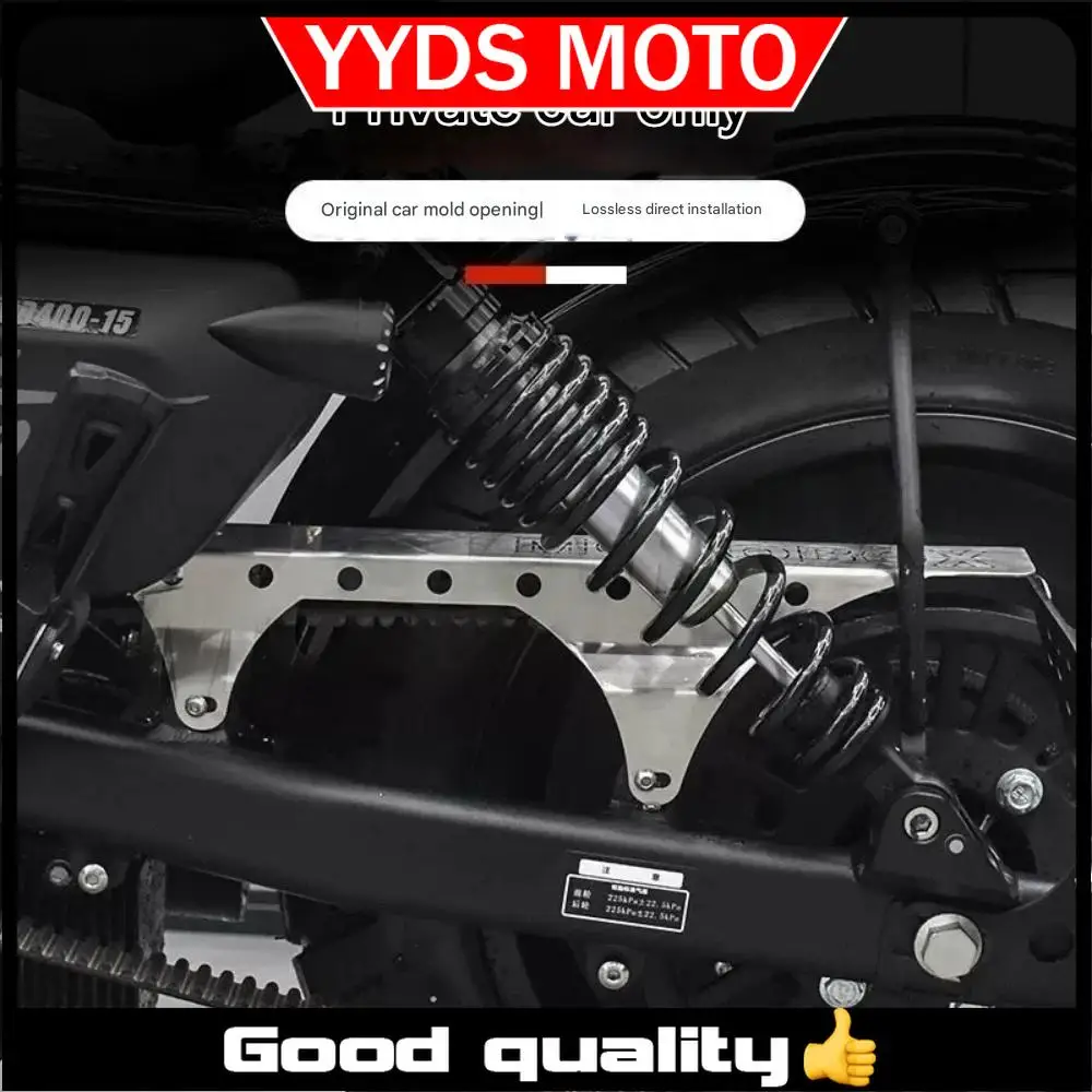 

For Benda ChinchiIIa 500 Custom Stainless Steel Chain Cover Vintage Belt Guard Protective Cover Decorative Accessories