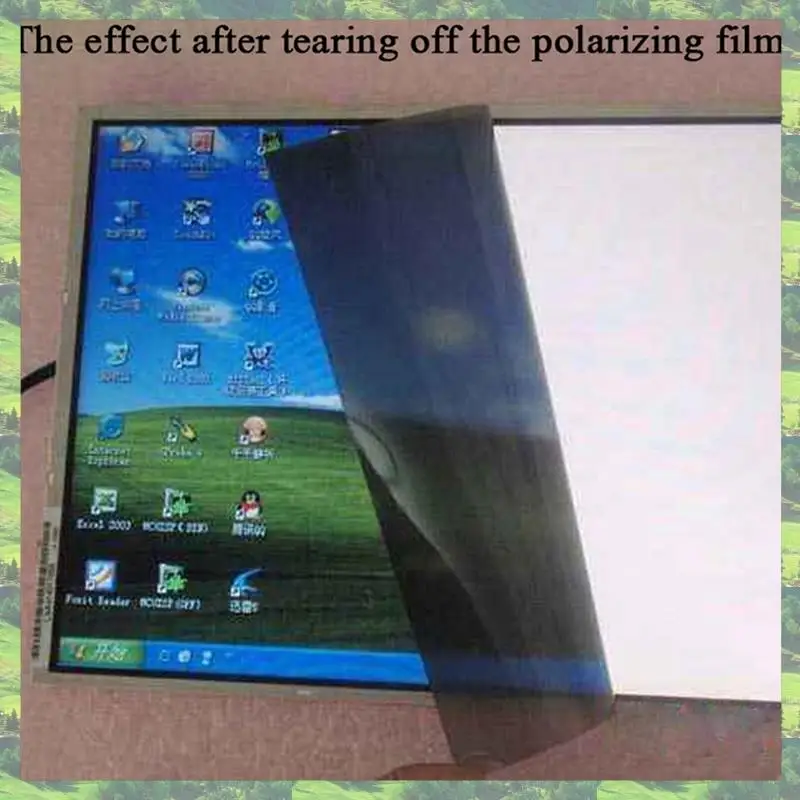 A59Z-リニア偏光フィルム LCD/LED 偏光フィルター 偏光フィルムシート 偏光写真用 20枚 (粘着剤なし)