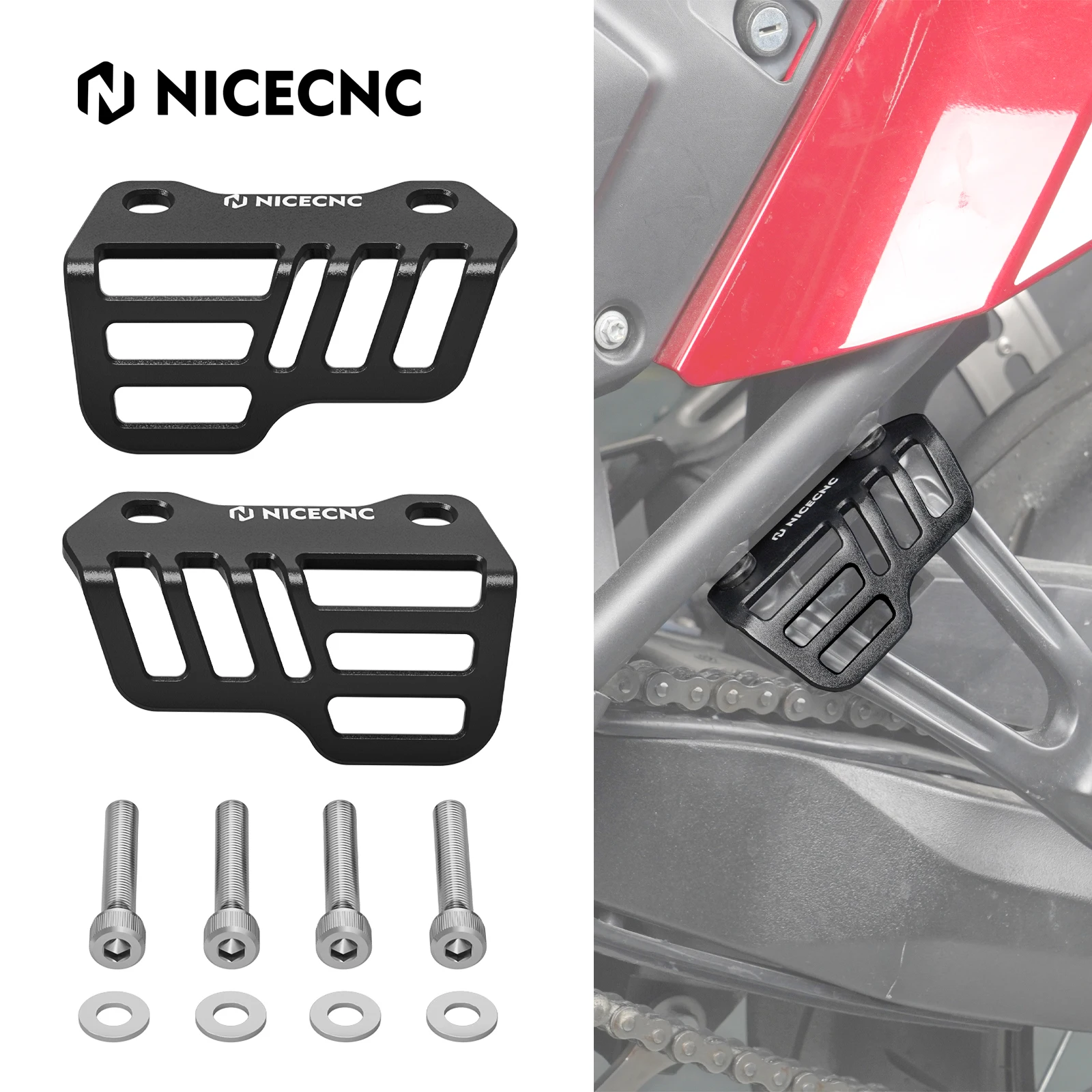 

Motorcycle Roll Bag Rackless Bags Tie Down Brackets Hook for Yamaha Tenere 700 T700 Rally Edition 2019 2020 2021 2022 2023 2024