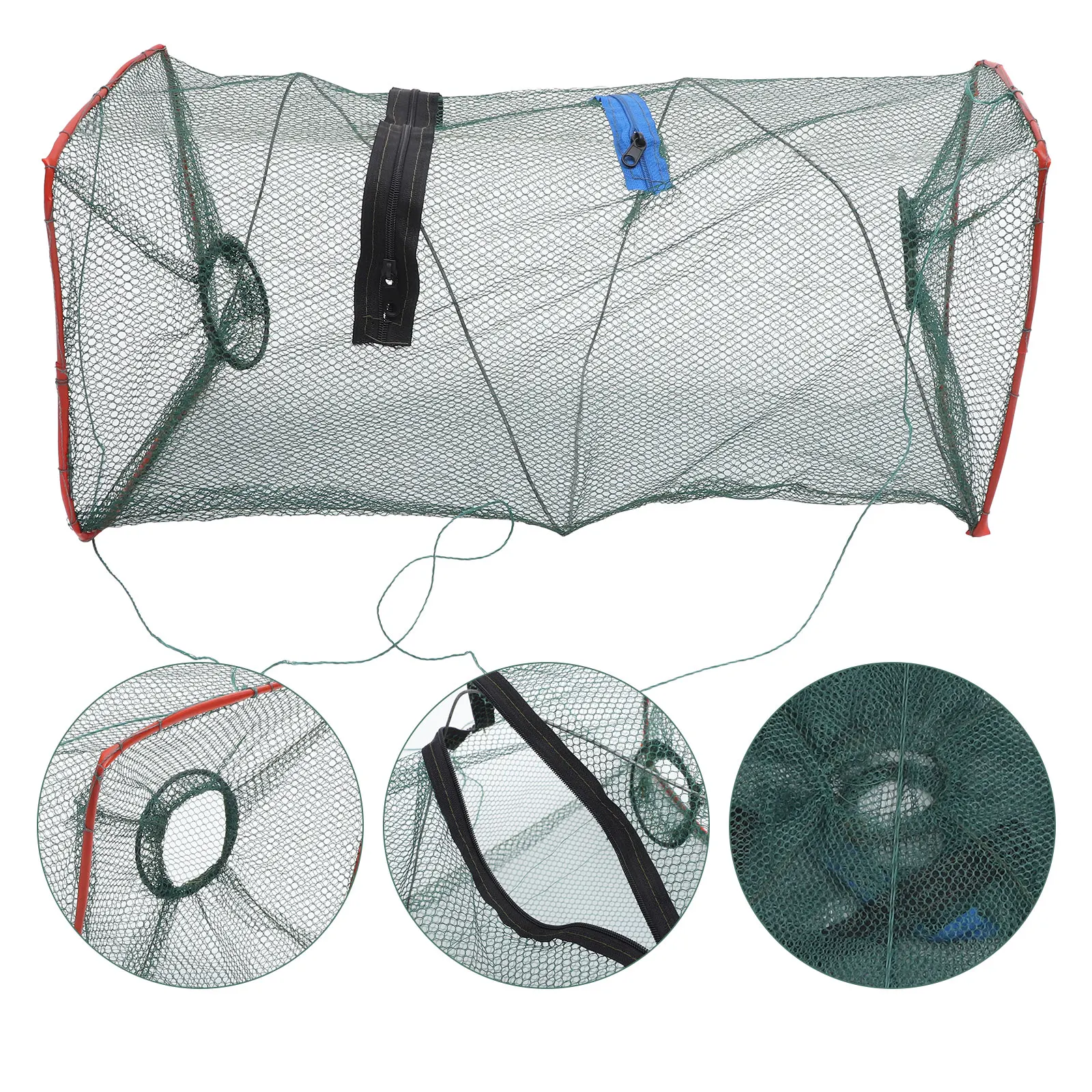 

3 Pcs Bait Fishing Decorate Equipment Collapible Minnow Trap Folding Net Nylon Collapsible Baby