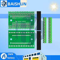 NANO V3.0 Controller Expansion Board – Solderless IO Shield Terminal Adapter for Arduino ATMEGA328P