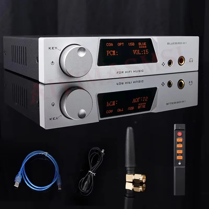 AIYIMA SMSL HIFI dual core ES9038 Bluetooth 5.1 LDAC linear power decoder USB balanced remote control DSD512 play decoder Audio