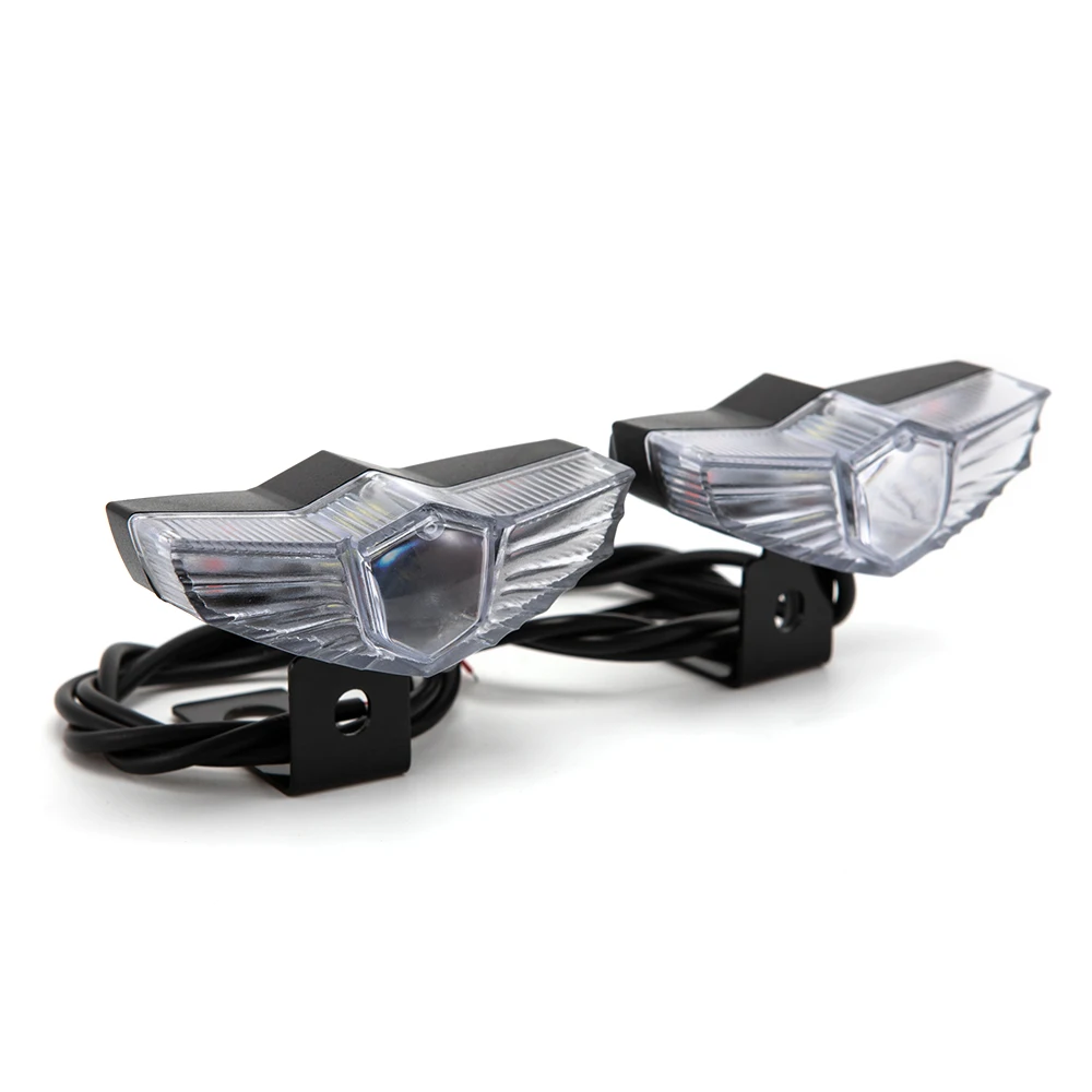 

DUILU Universal LED Motorcycle Turn Signals Indicator Lights Motorcycle LED Integrated Blinker Tailight For Suzuki Honda BMW