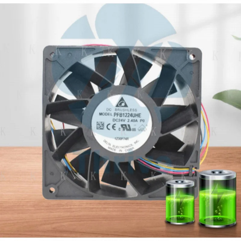 

C ДЛЯ Delta PFB1224UHE 12038 12 см 24 В 2,4 А 4-проводной охлаждающий вентилятор с инвертором ШИМ Violence