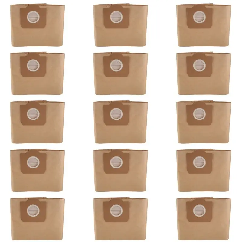 

Мешки для сбора пыли A60T Effortless, 15 шт., для пылесосов KARCHER WD3 Premium, WD 3,300 M, WD 3,200, WD3.500 P, 6,959-130