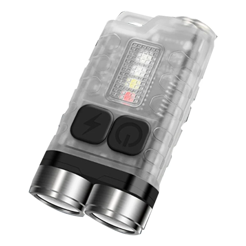 Mini Torch Flashlight USB Rechargeable Flashlight,Small Pocket Flashlight Outdoor Waterproof Light