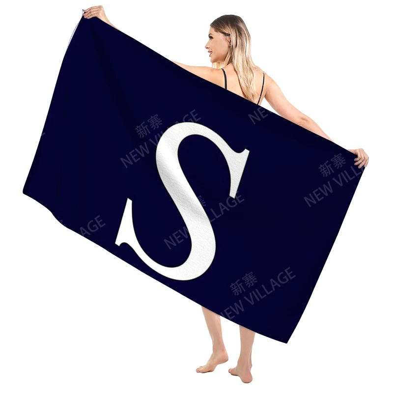 Bathroom Bath towel for adults sauna Large beach towel Gym towel Large hotel woman shower quick drying microfiber simple letter
