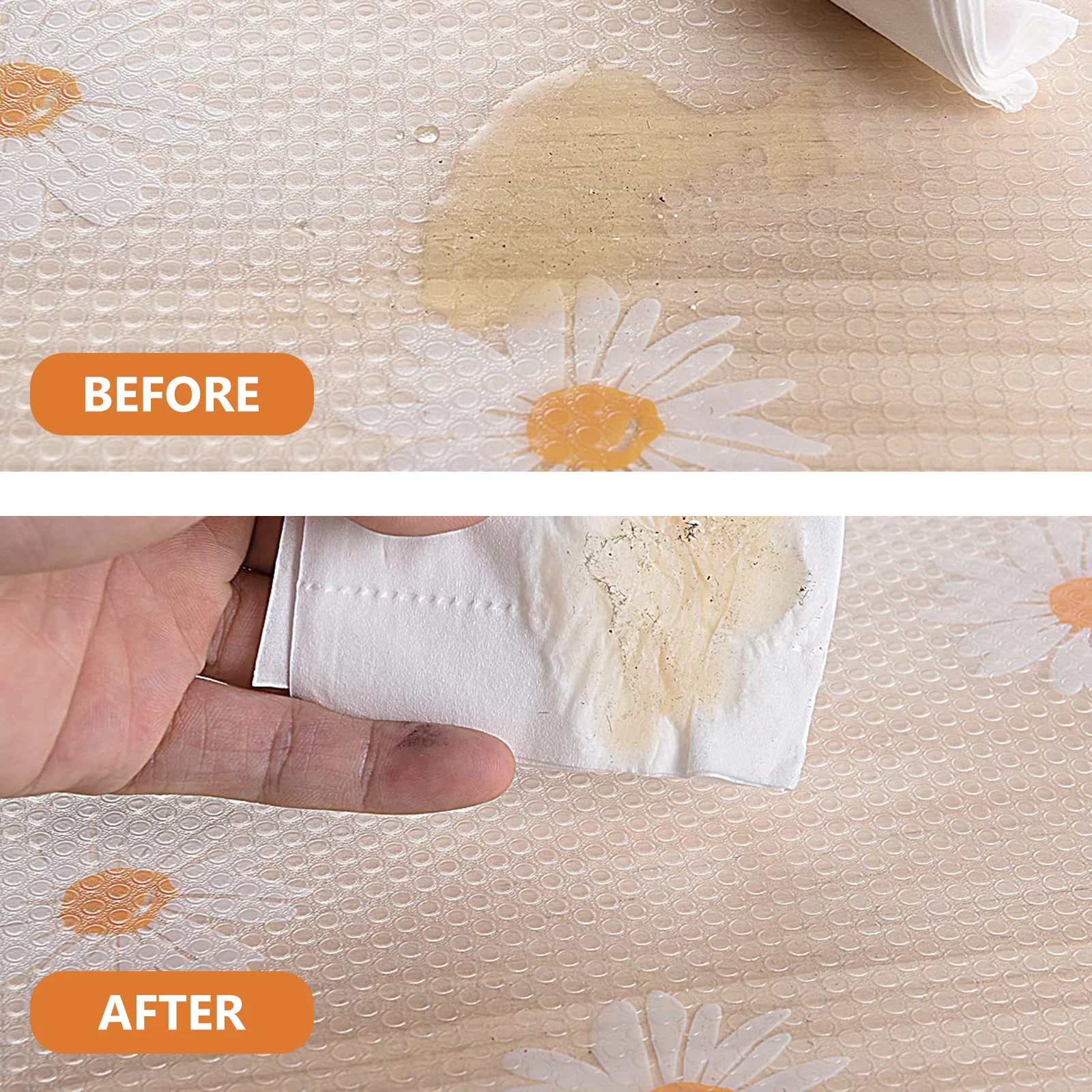 

1 Roll Kitchen Drawer Mat Self-Adhesive Waterproof Non-Slip Eva Liner For Cabinet Shelf Organizer Moisture-Proof Dust Protection