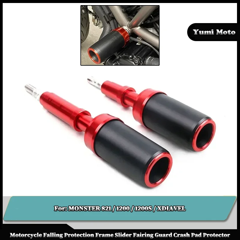 

Motorcycle Falling Protection Frame Slider Fairing Guard Crash Pad Protector For DUCATI DIAVEL XDIAVEL MONSTER 821 1200/S