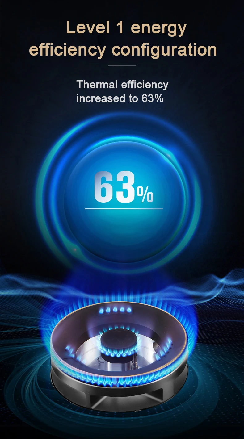ダブルバーナー内蔵ガスコンロ - 家庭用キッチン向けセラミッククリスタルプレートクックトップ、高効率で安全機能付き