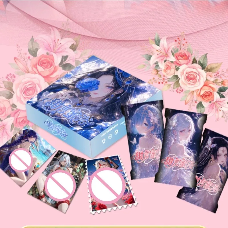 Meicard Tian Yan Mi Yu Trading Cards Booster Box Anime Summer Pool Party Swimsuit Series Game Card Hobby Collector Gift Set