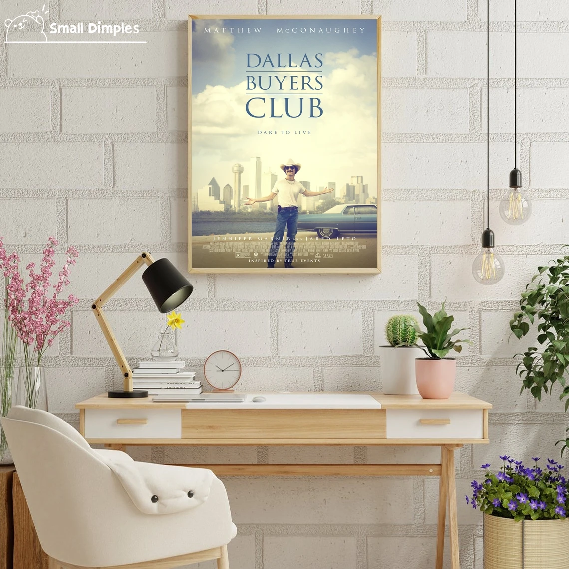Dallas Buyers Club Movie Poste - Home Decor Dallas recensie en prijs