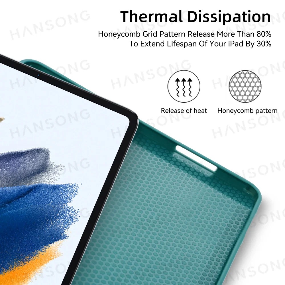 حافظة لجهاز سامسونج جالاكسي تاب S6 لايت 10.4 بوصة حافظة كمبيوتر لوحي ذكي Funda لـ Tab A7/A8/A9 A7/A10 lite S10/S9 FE S7/8/9 A9 Plus حافظة تابلت