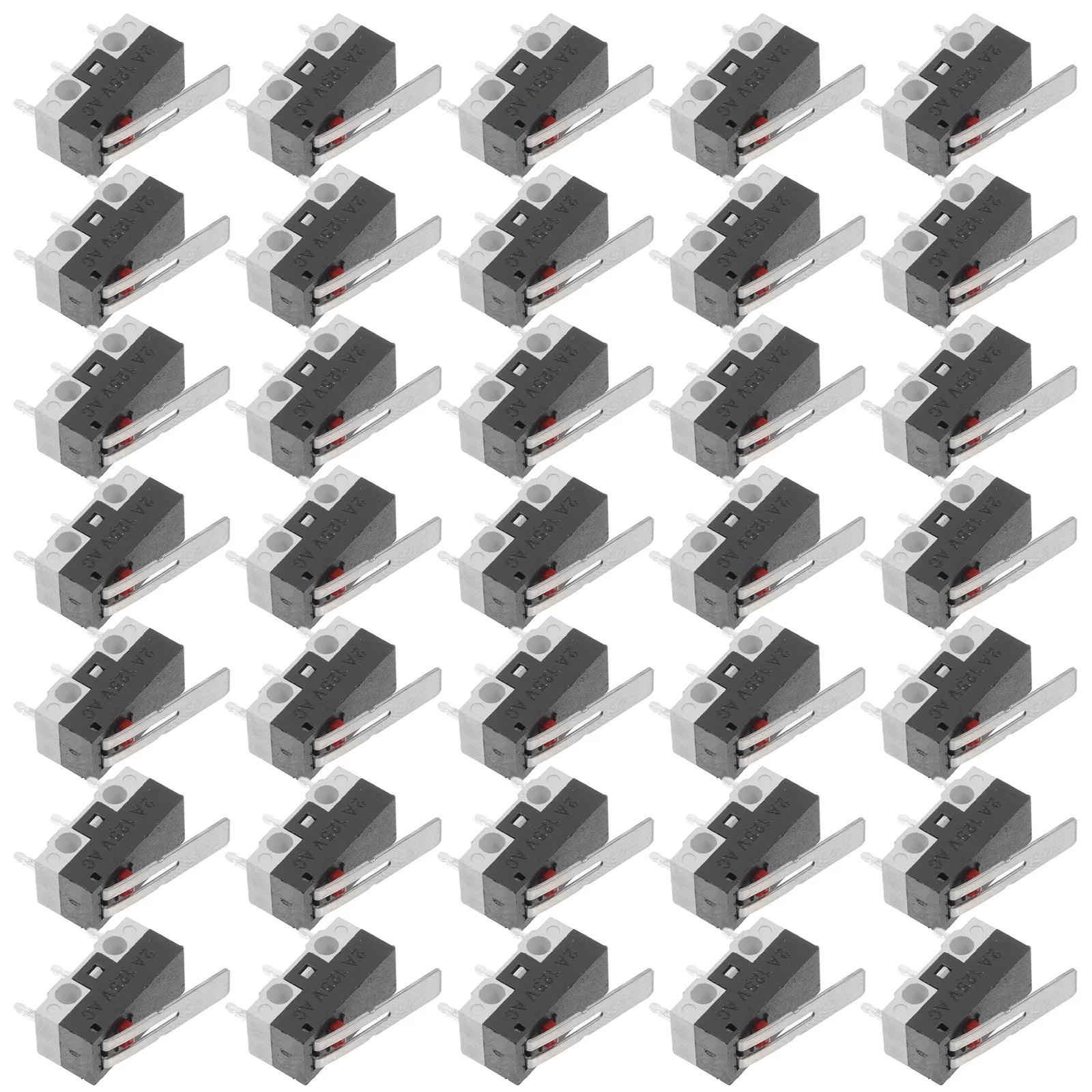 

20pcs Micro 3-Pin Lever High-Precision Limit Switch For Electronics Home Appliances Automotive 3D Printer Endstop Replacement