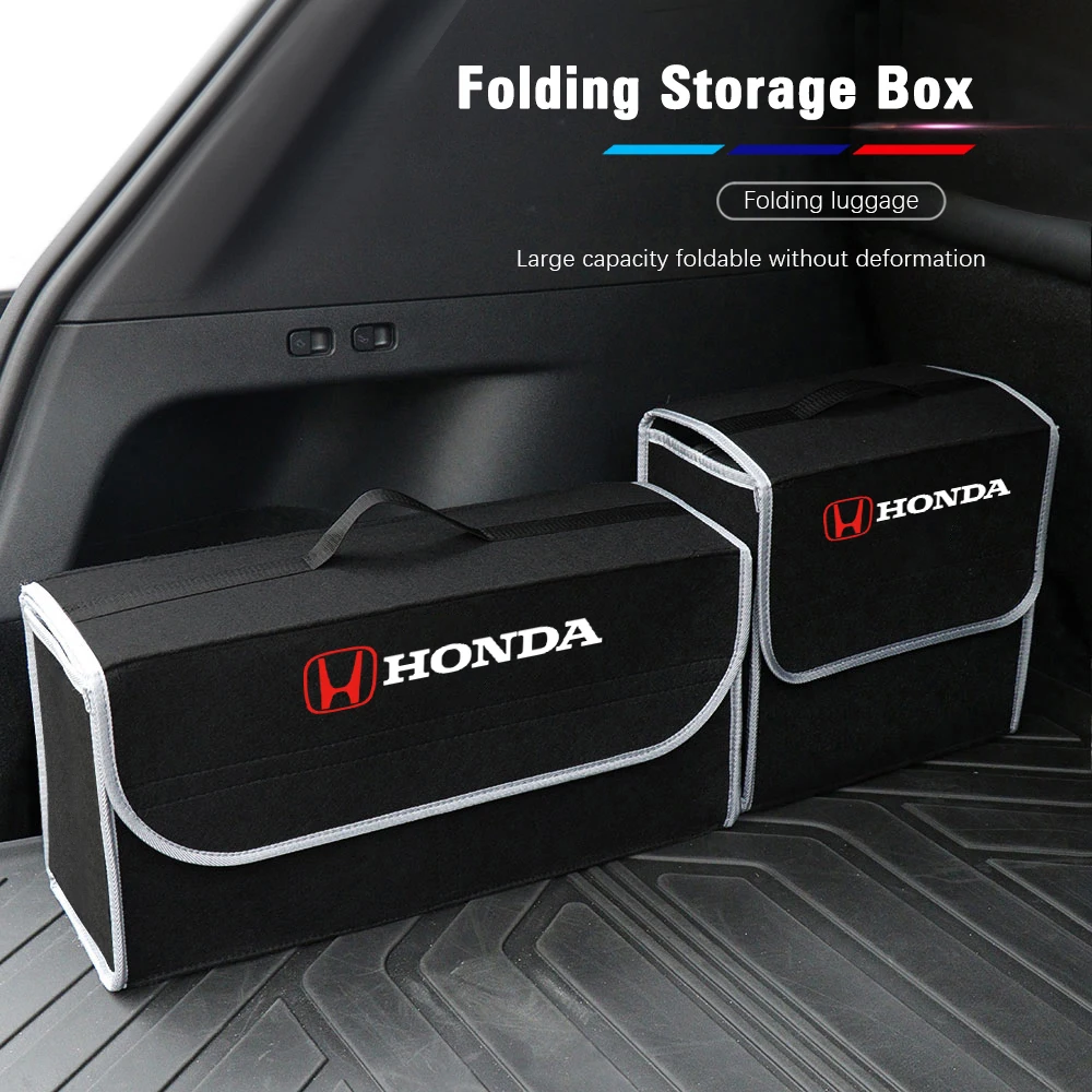 Car Trunk Organizer Box Large Capacity Folding Storage Bag For Honda civic accord fit jazz pilot CRV odyssey passport city HRV