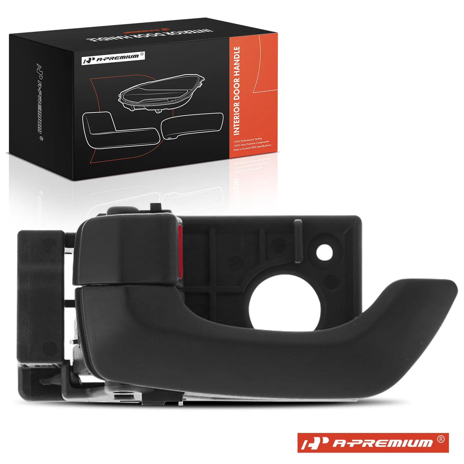 A-Premium Front Driver or Rear Driver Side Interior Door Handle Black for Kia Optima Magentis 2006-2010