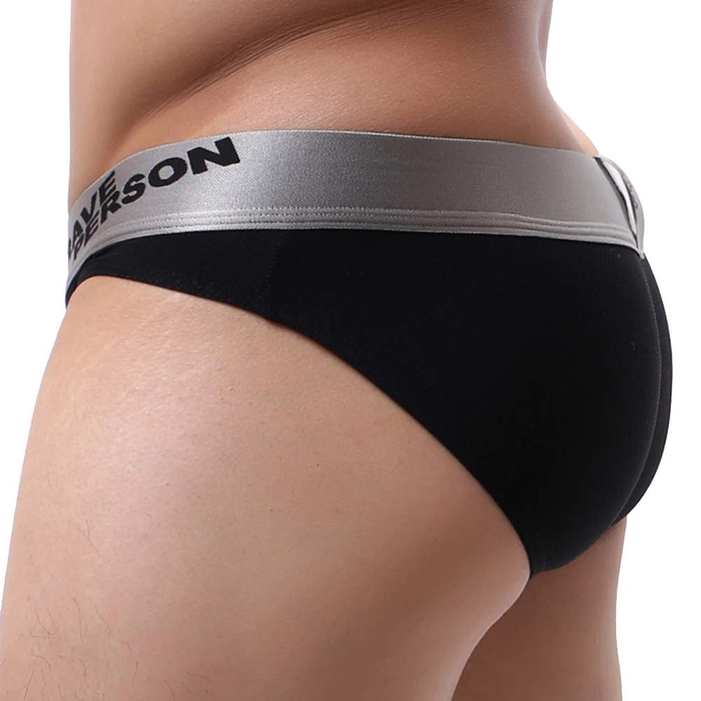 Men's Underwear Nylon Solid Color Men Briefs Low waist Sexy Underwear Briefs For Man