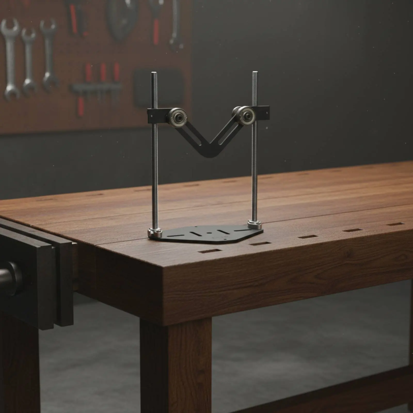 v-shaped-wheel-stand-effortless-rotation-log-rotating-stand-adjustable-height-material-support-stable-framework